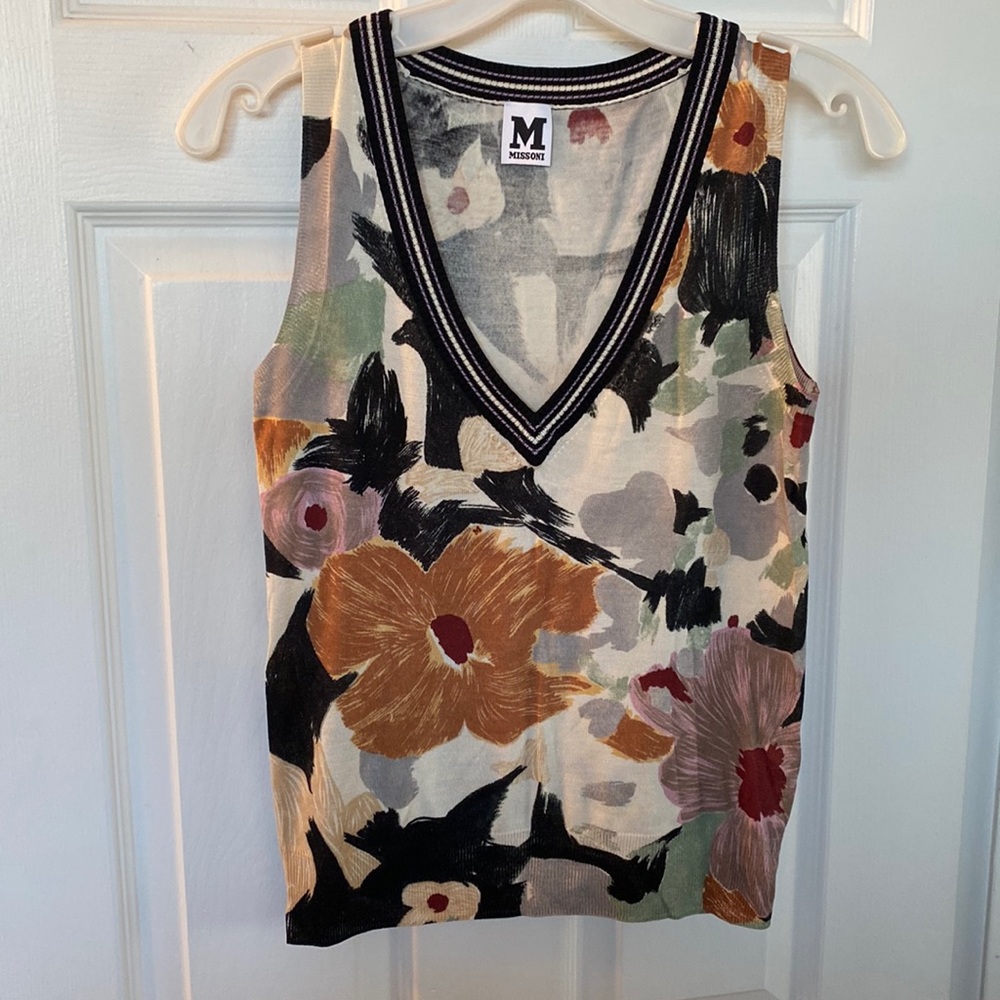 MISSONI KNIT V NECK free shipping